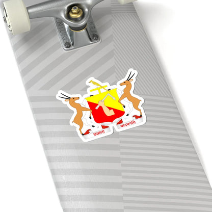 COA of Jaisalmer State (India) (Coat of Arms) STICKER Vinyl Kiss-Cut Decal - The Sticker Space