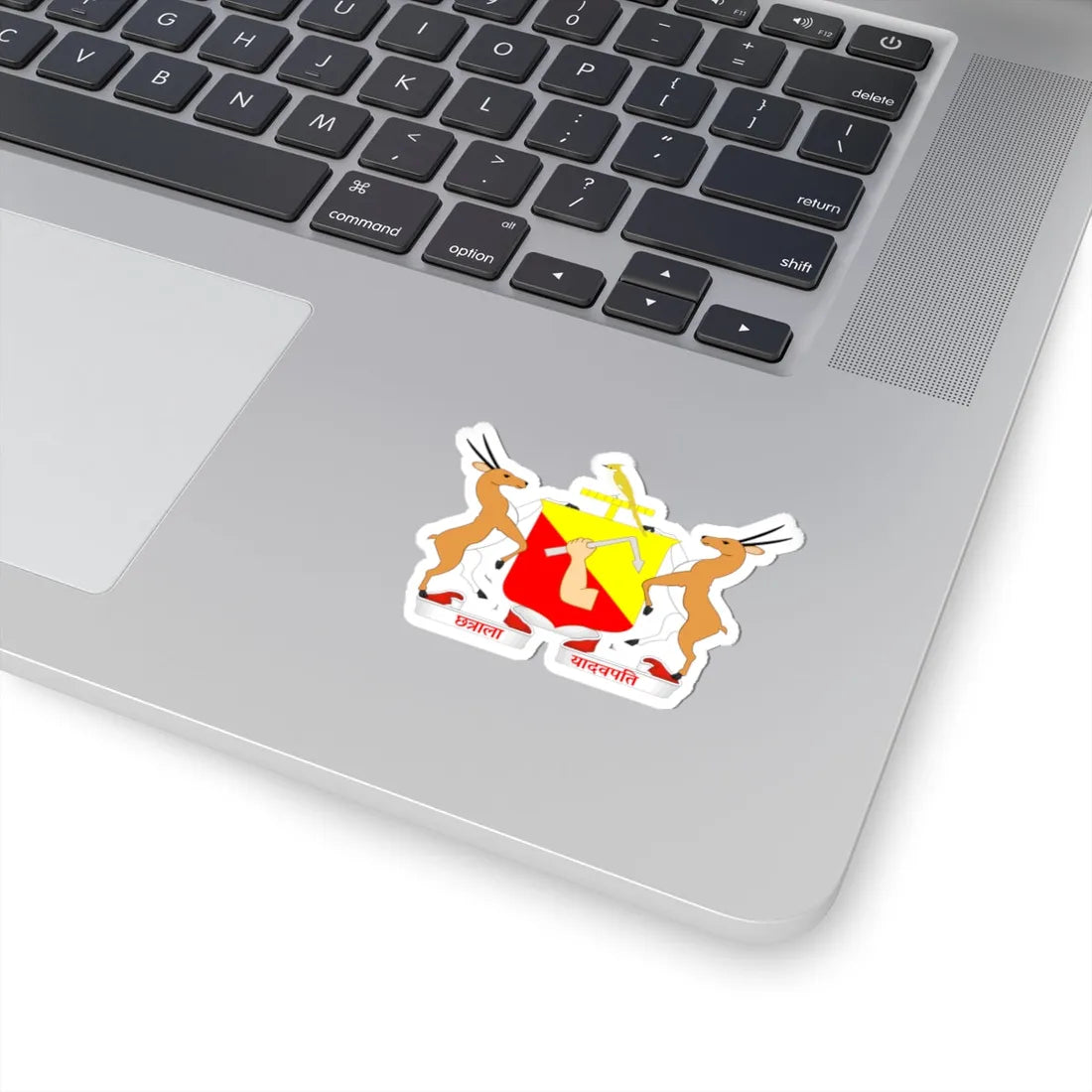 COA of Jaisalmer State (India) (Coat of Arms) STICKER Vinyl Kiss-Cut Decal - The Sticker Space
