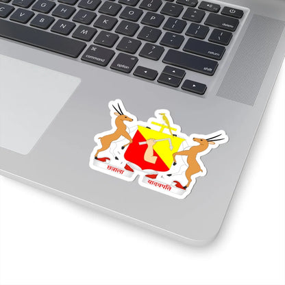 COA of Jaisalmer State (India) (Coat of Arms) STICKER Vinyl Kiss-Cut Decal - The Sticker Space