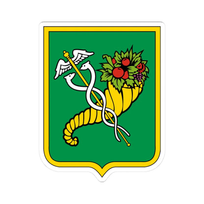COA of Kharkiv Oblast m (Ukraine) (Coat of Arms) STICKER Vinyl Kiss-Cut Decal 3 Inch White - The Sticker Space