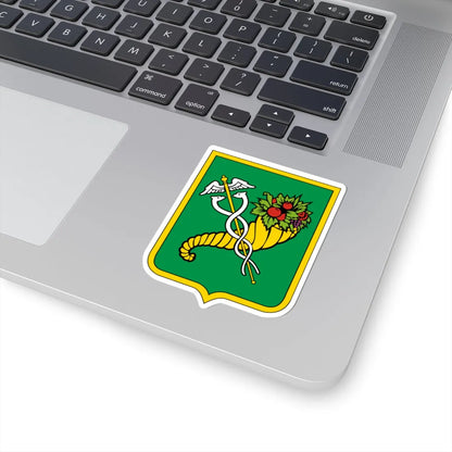 COA of Kharkiv Oblast m (Ukraine) (Coat of Arms) STICKER Vinyl Kiss-Cut Decal - The Sticker Space