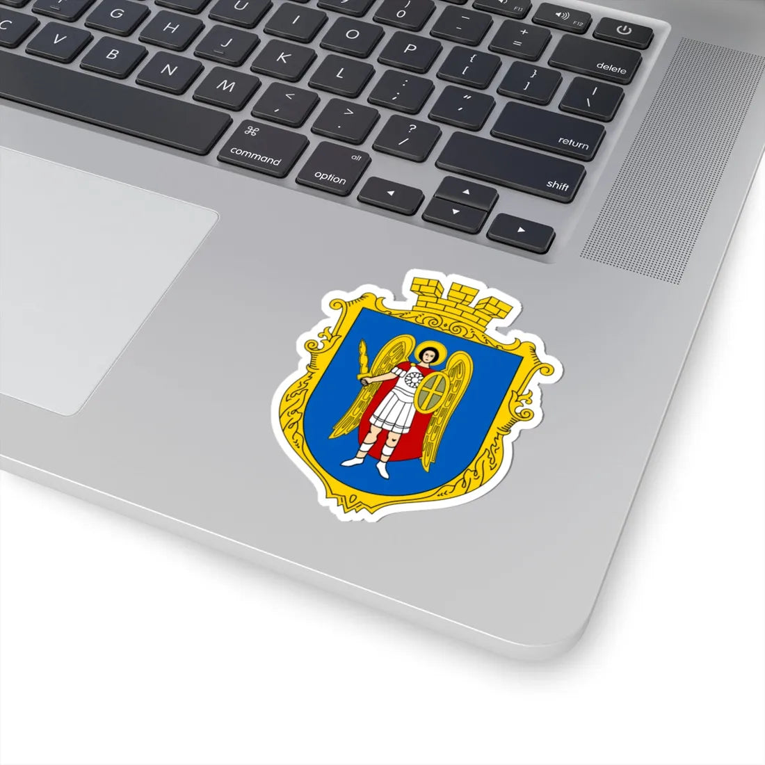 COA of Kyiv Kurovskyi UHT (Ukraine) (Coat of Arms) STICKER Vinyl Kiss-Cut Decal - The Sticker Space