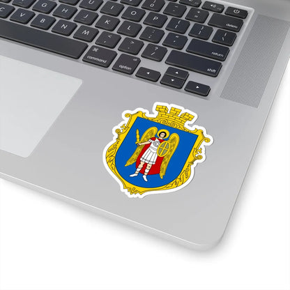 COA of Kyiv Kurovskyi UHT (Ukraine) (Coat of Arms) STICKER Vinyl Kiss-Cut Decal - The Sticker Space