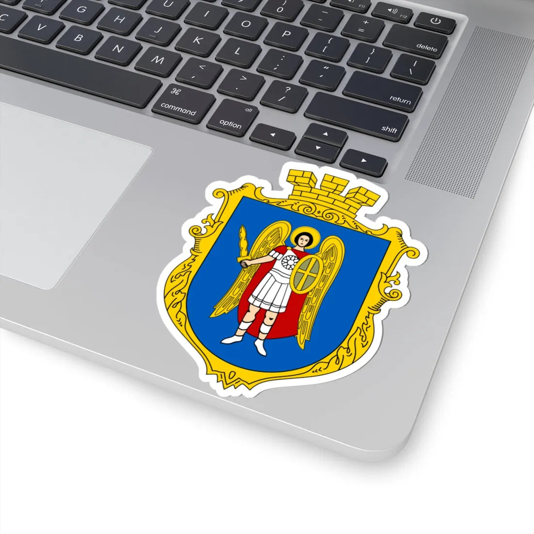 COA of Kyiv Kurovskyi UHT (Ukraine) (Coat of Arms) STICKER Vinyl Kiss-Cut Decal - The Sticker Space
