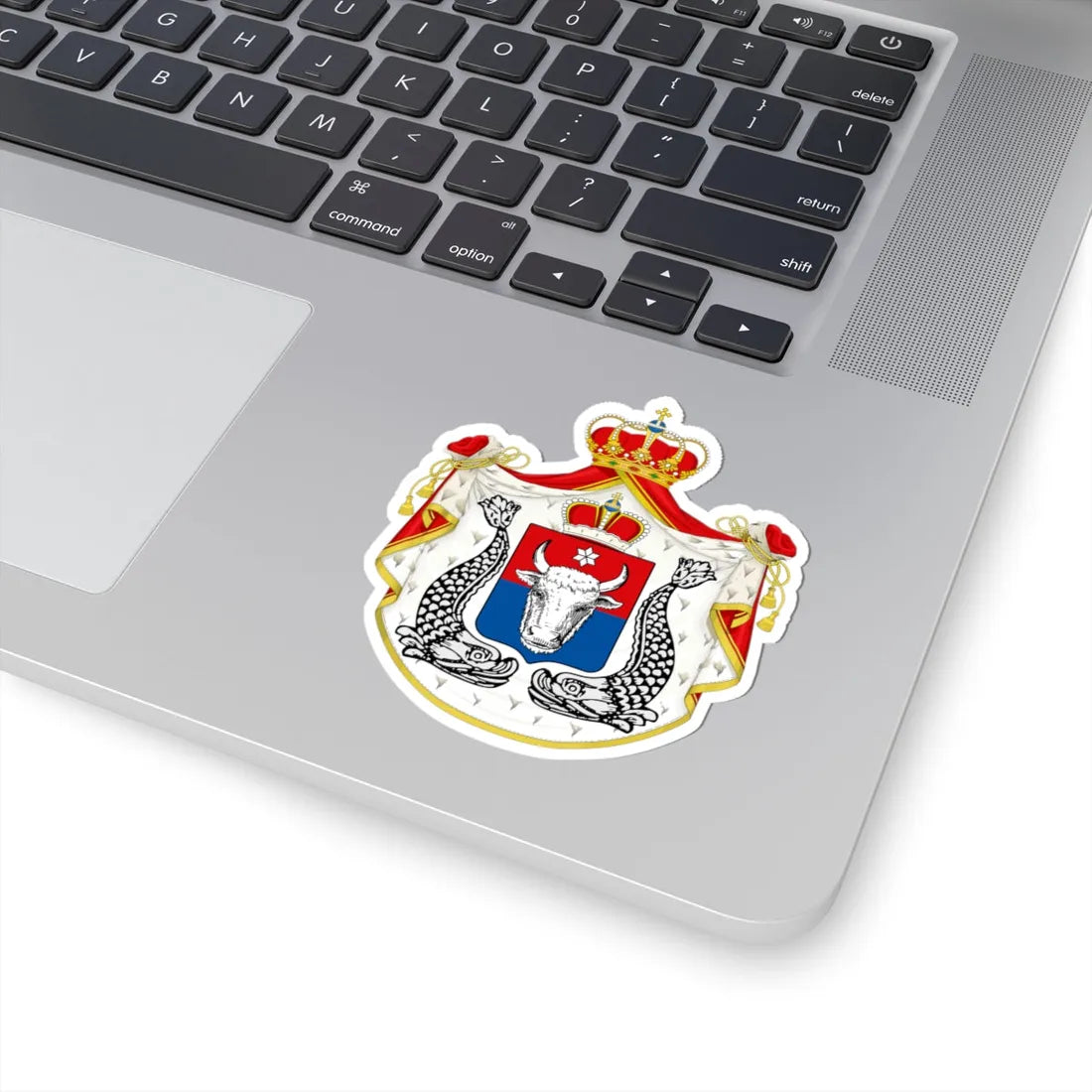 COA of Moldavia 1855 (Oman) (Coat of Arms) STICKER Vinyl Kiss-Cut Decal - The Sticker Space