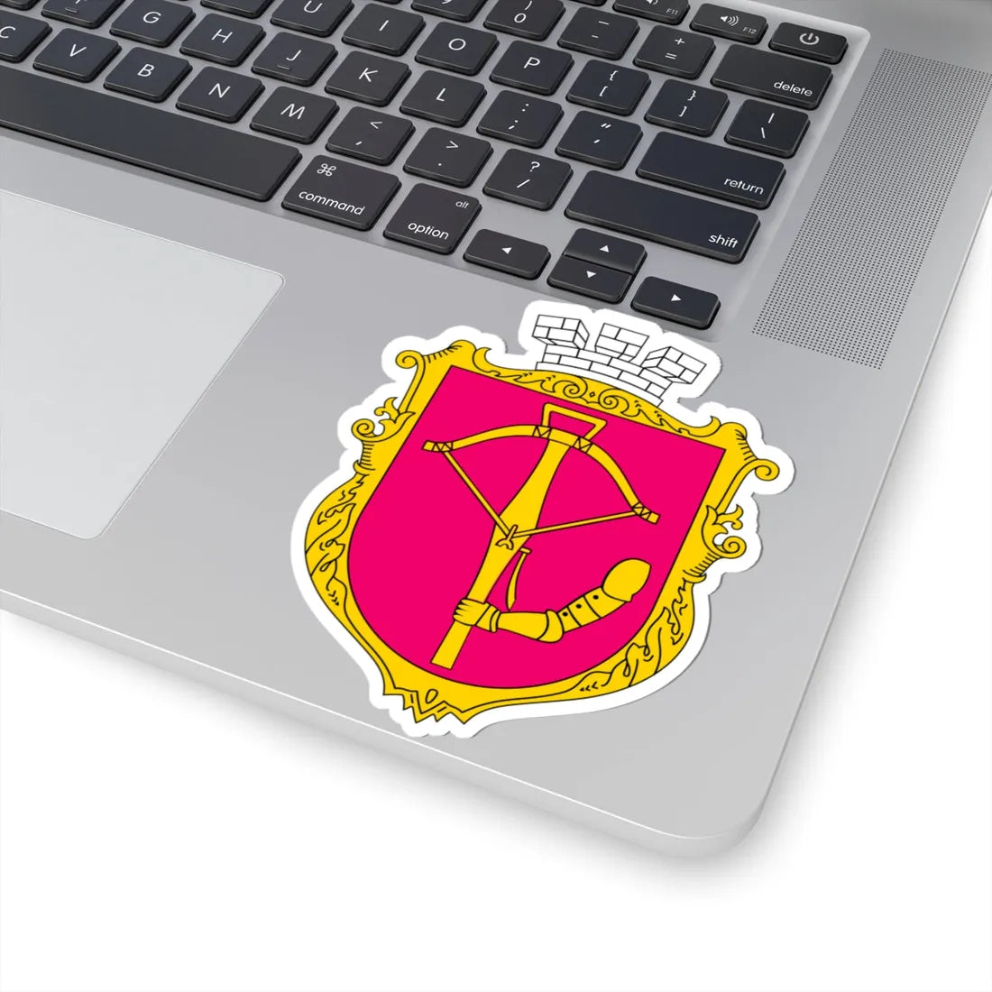 COA of Podil Raion Big (Ukraine) (Coat of Arms) STICKER Vinyl Kiss-Cut Decal - The Sticker Space