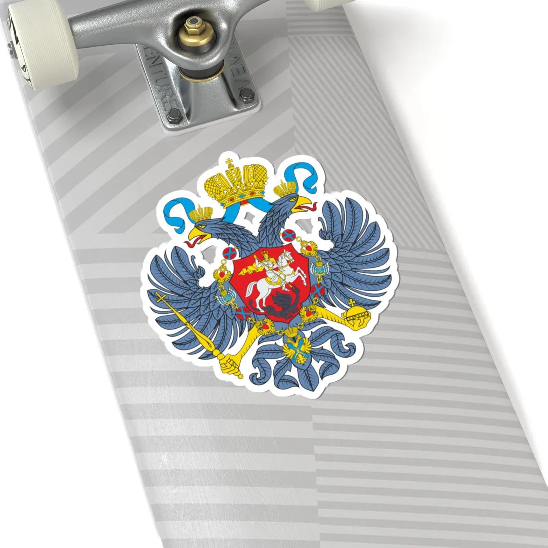 CoA of Russian Empire 1721 (Russia) (Coat of Arms) STICKER Vinyl Kiss-Cut Decal - The Sticker Space