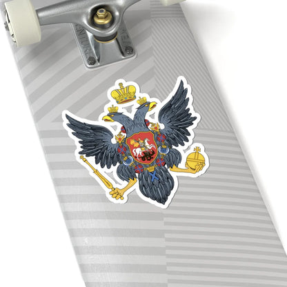 CoA of Russian Empire 1730 (Russia) (Coat of Arms) STICKER Vinyl Kiss-Cut Decal - The Sticker Space