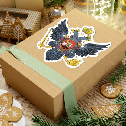 CoA of Russian Empire 1730 (Russia) (Coat of Arms) STICKER Vinyl Kiss-Cut Decal - The Sticker Space