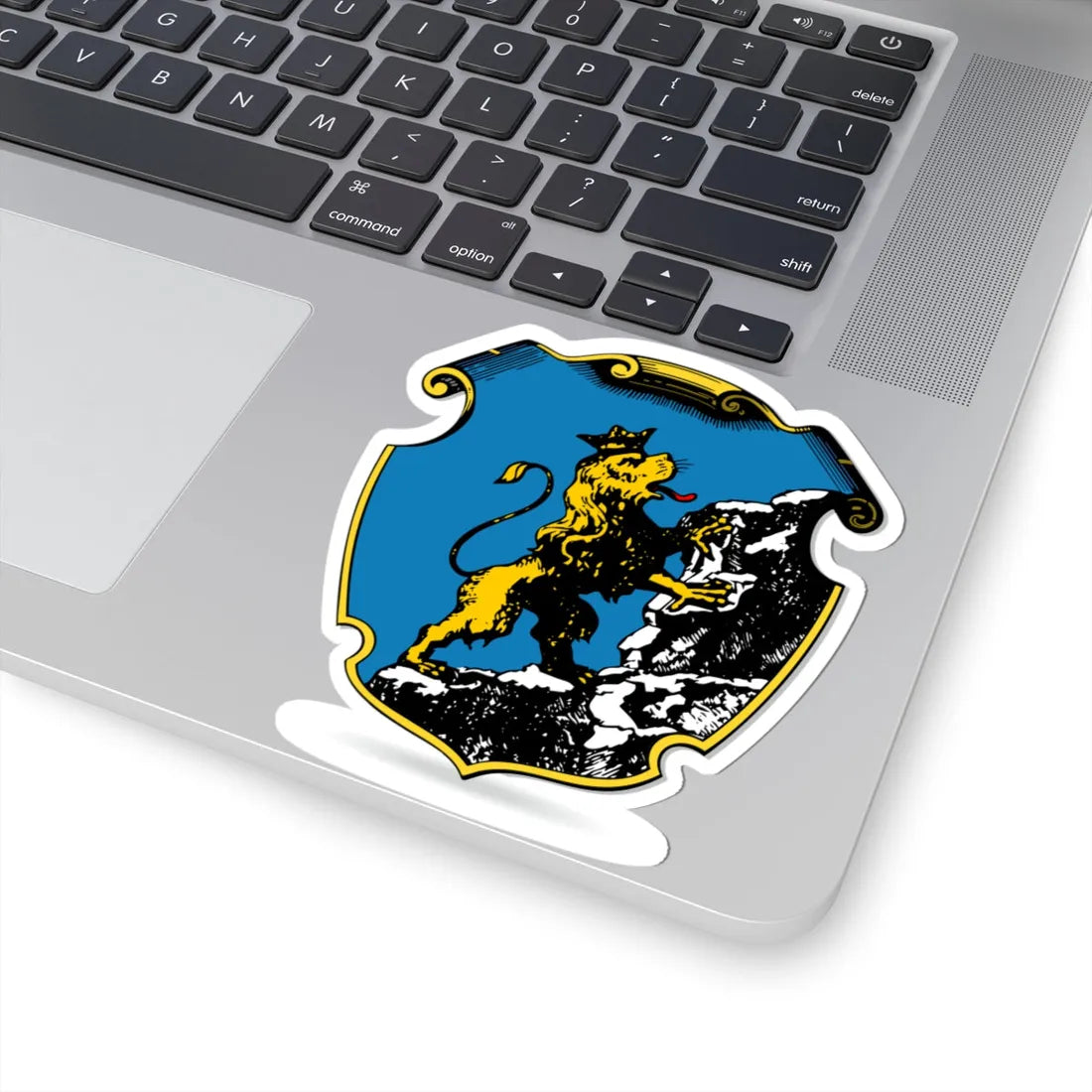 COA of Ruthenian Voivodship XVII (Ukraine) (Coat of Arms) STICKER Vinyl Kiss-Cut Decal - The Sticker Space