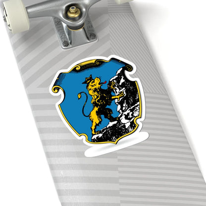 COA of Ruthenian Voivodship XVII (Ukraine) (Coat of Arms) STICKER Vinyl Kiss-Cut Decal - The Sticker Space