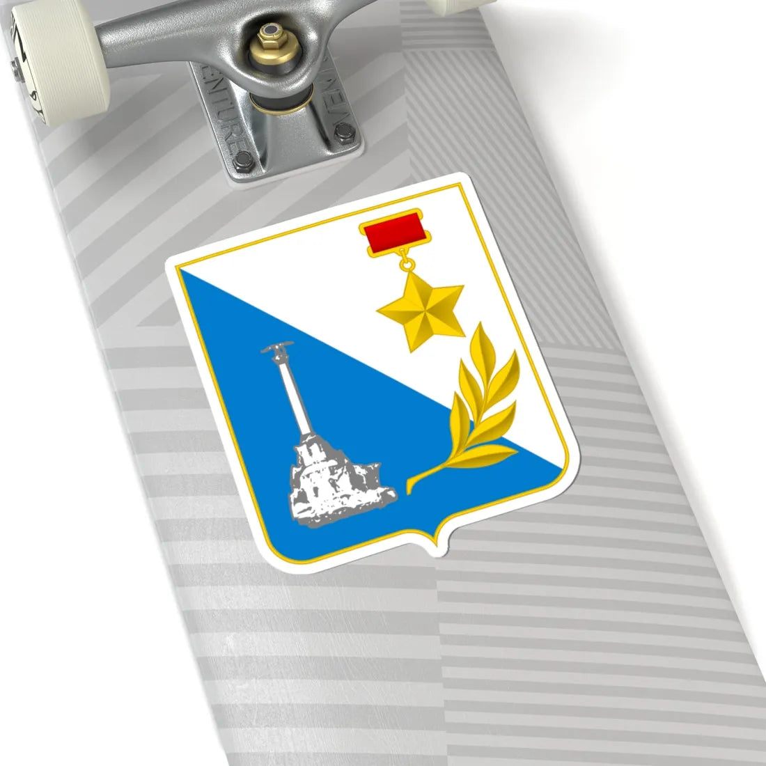 COA of Sevastopol (Ukraine) (Coat of Arms) STICKER Vinyl Kiss-Cut Decal - The Sticker Space