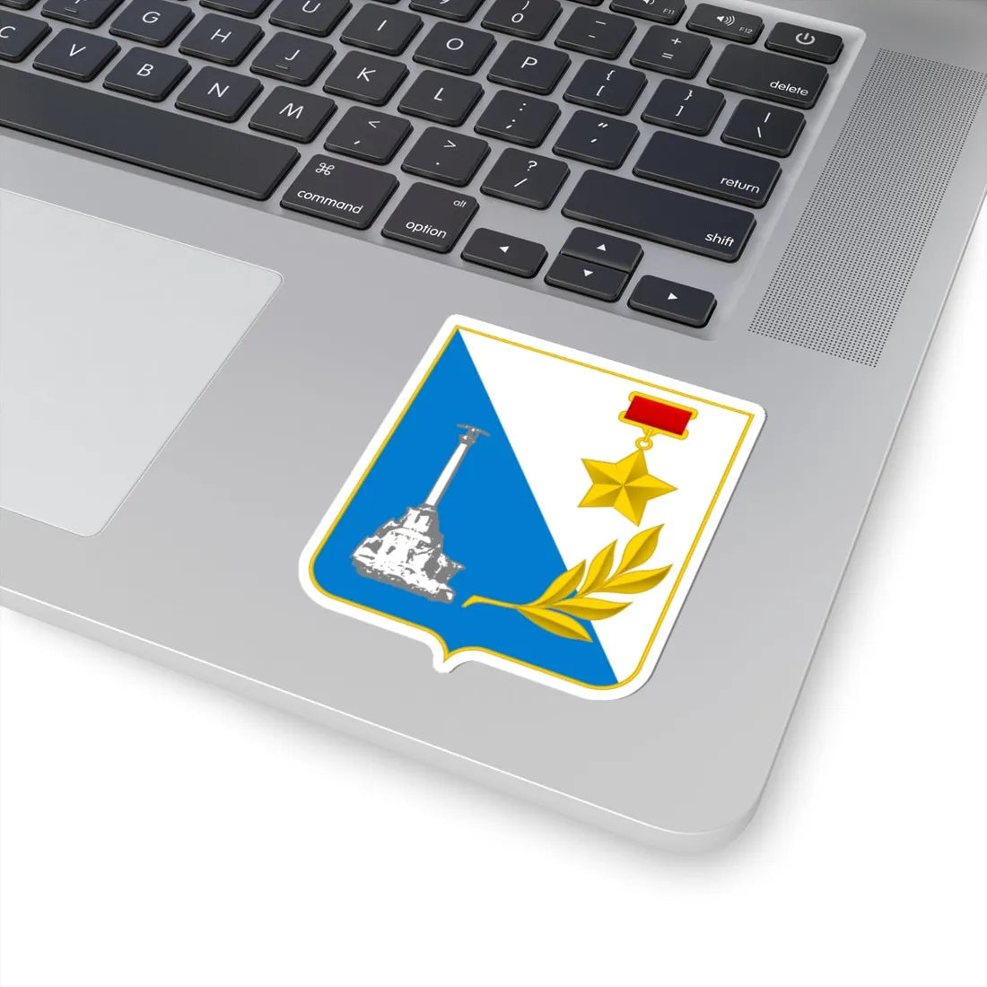 COA of Sevastopol (Ukraine) (Coat of Arms) STICKER Vinyl Kiss-Cut Decal - The Sticker Space
