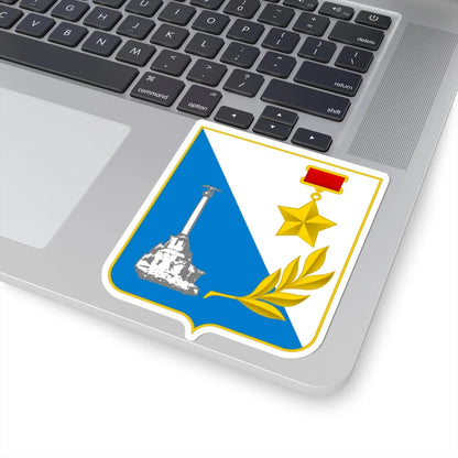 COA of Sevastopol (Ukraine) (Coat of Arms) STICKER Vinyl Kiss-Cut Decal - The Sticker Space