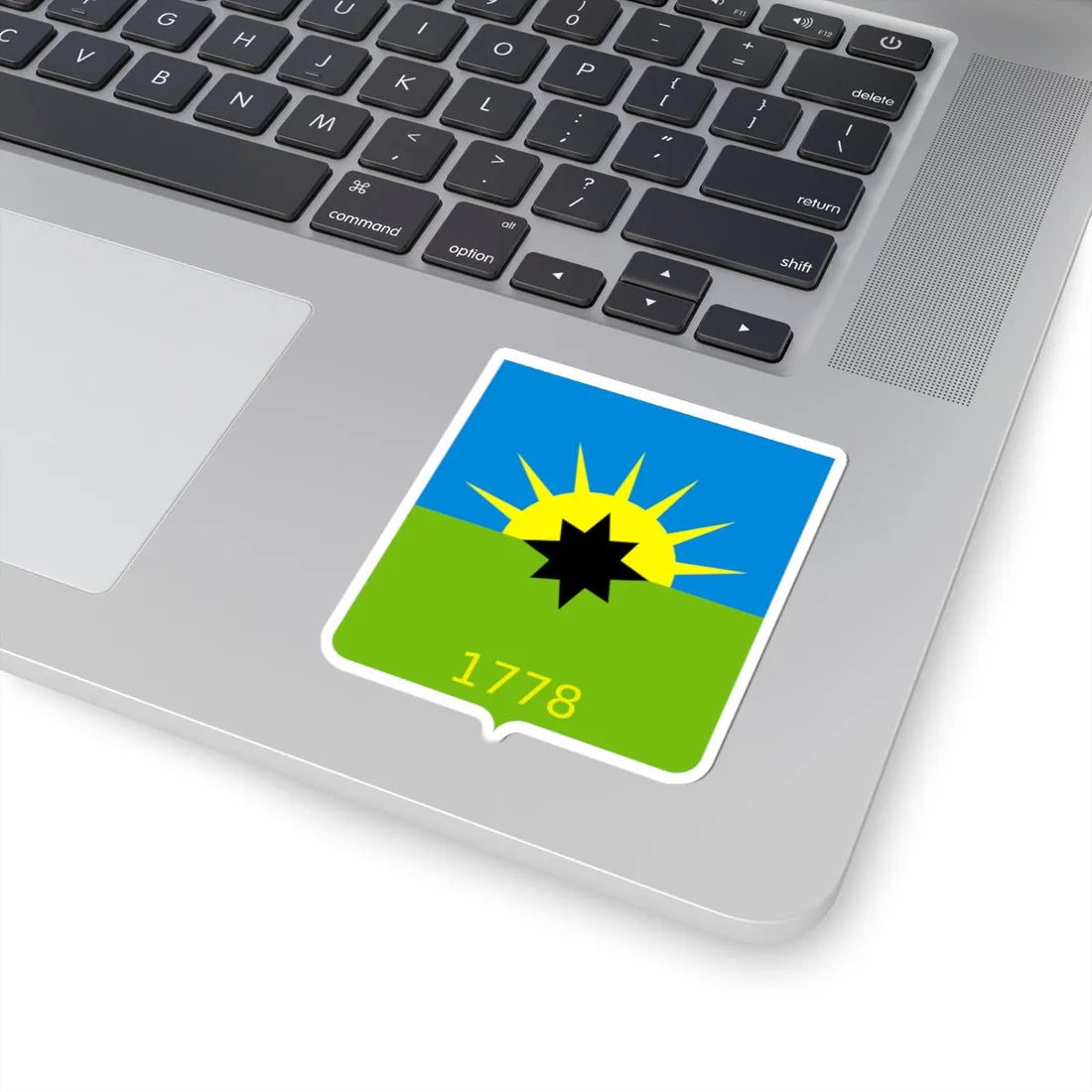 COA of Torez (Ukraine) (Coat of Arms) STICKER Vinyl Kiss-Cut Decal - The Sticker Space