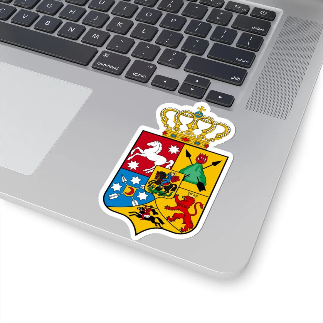 COA of Tsardom of Georgian (Armenia) (Coat of Arms) STICKER Vinyl Kiss-Cut Decal - The Sticker Space