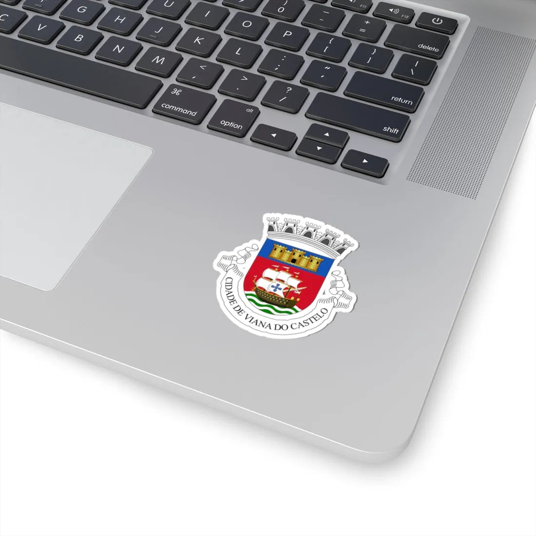 COA of Viana do Castelo (Coat of Arms) STICKER Vinyl Kiss-Cut Decal - The Sticker Space