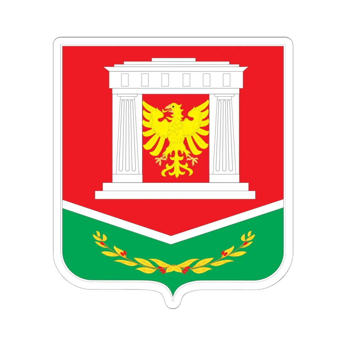 COA Orlyne Sevastopol Ukraine (Russia) (Coat of Arms) STICKER Vinyl Kiss-Cut Decal 6 Inch White - The Sticker Space