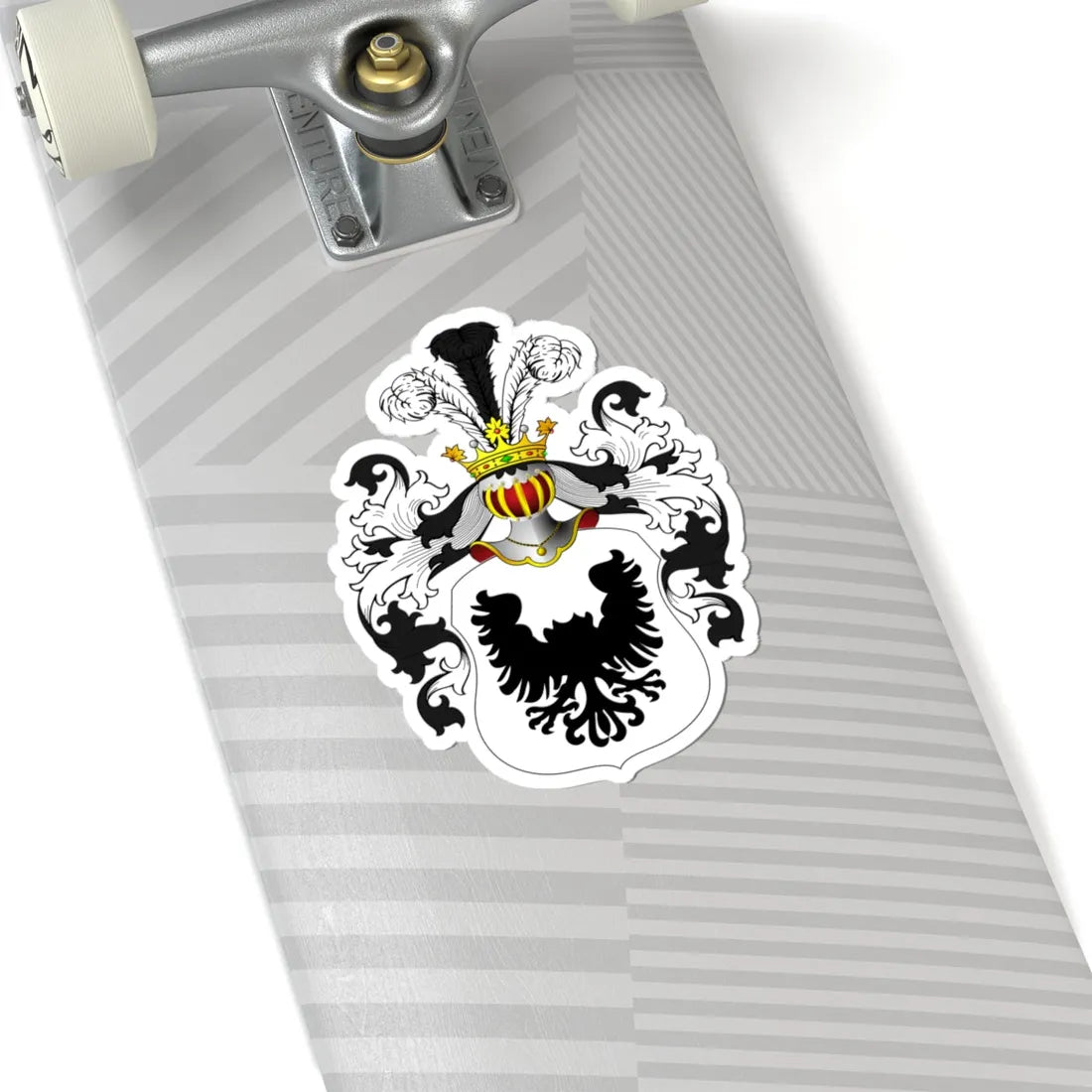 COA Orzeł bez głowy Domu Saszowskich (Poland) (Coat of Arms) STICKER Vinyl Kiss-Cut Decal - The Sticker Space
