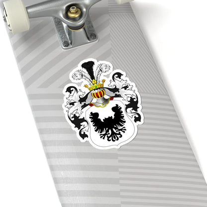 COA Orzeł bez głowy Domu Saszowskich (Poland) (Coat of Arms) STICKER Vinyl Kiss-Cut Decal - The Sticker Space