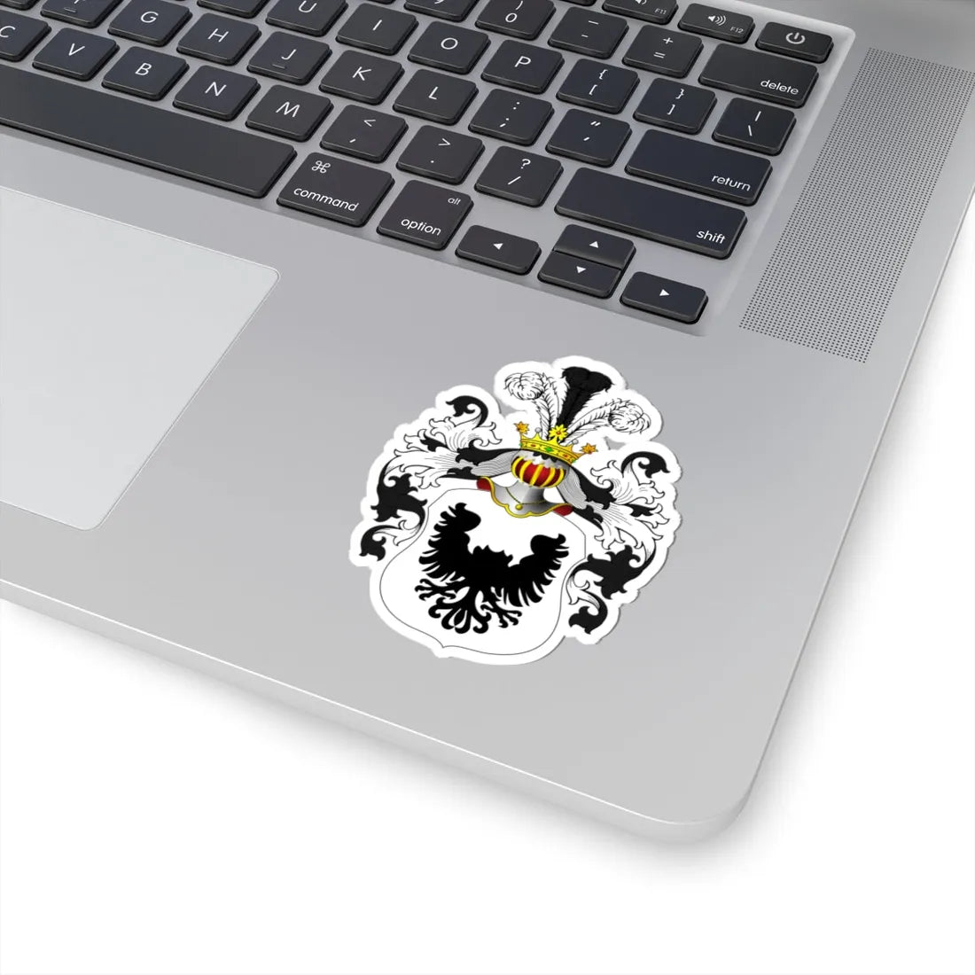 COA Orzeł bez głowy Domu Saszowskich (Poland) (Coat of Arms) STICKER Vinyl Kiss-Cut Decal - The Sticker Space
