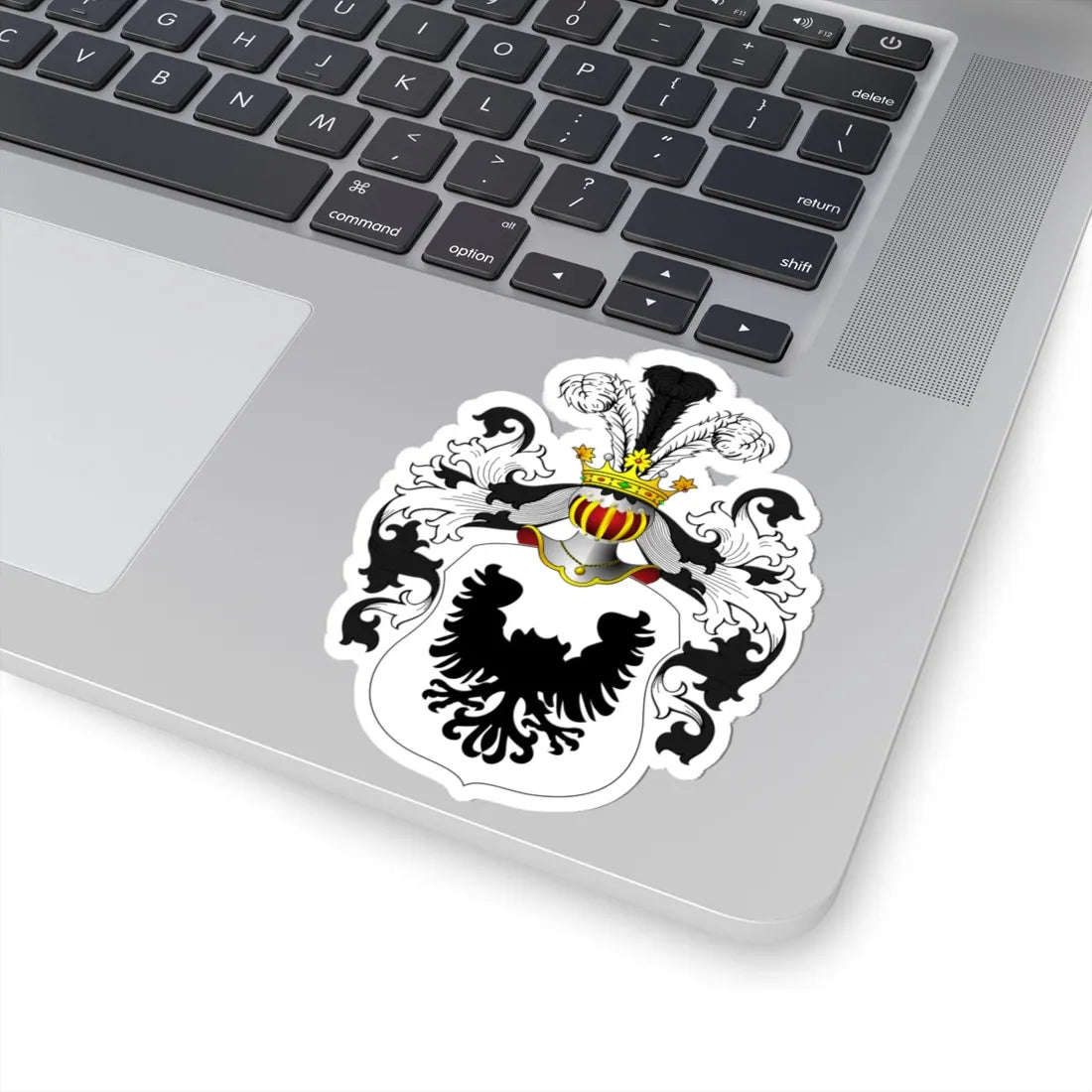 COA Orzeł bez głowy Domu Saszowskich (Poland) (Coat of Arms) STICKER Vinyl Kiss-Cut Decal - The Sticker Space