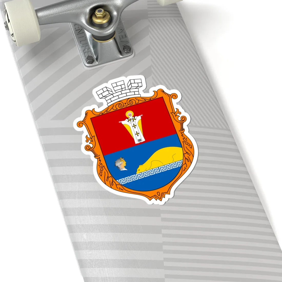 COA Partenit Krym UHT (Russia) (Coat of Arms) STICKER Vinyl Kiss-Cut Decal - The Sticker Space