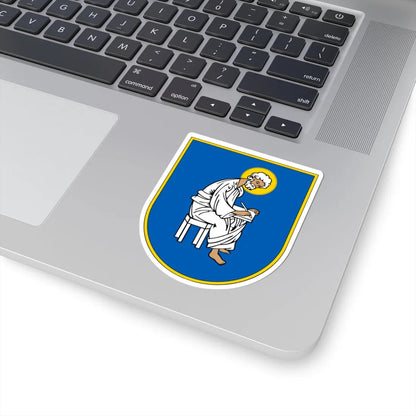 COA Pecherskyi Kyiv Ukraine (Ukraine) (Coat of Arms) STICKER Vinyl Kiss-Cut Decal - The Sticker Space