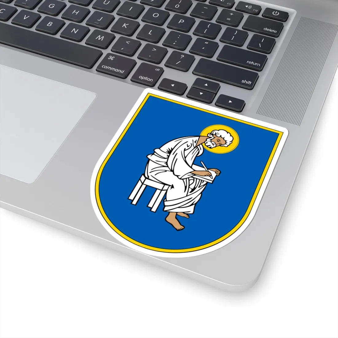 COA Pecherskyi Kyiv Ukraine (Ukraine) (Coat of Arms) STICKER Vinyl Kiss-Cut Decal - The Sticker Space