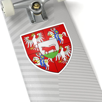 COA polish king Stanislas II Poniatowsky (Lithuania) (Coat of Arms) STICKER Vinyl Kiss-Cut Decal - The Sticker Space