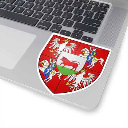 COA polish king Stanislas II Poniatowsky (Lithuania) (Coat of Arms) STICKER Vinyl Kiss-Cut Decal - The Sticker Space