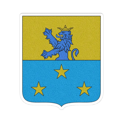 CoA Provaglio family Brescia Lombardia Italy 2 (Italy) (Coat of Arms) STICKER Vinyl Kiss-Cut Decal 4 Inch White - The Sticker Space