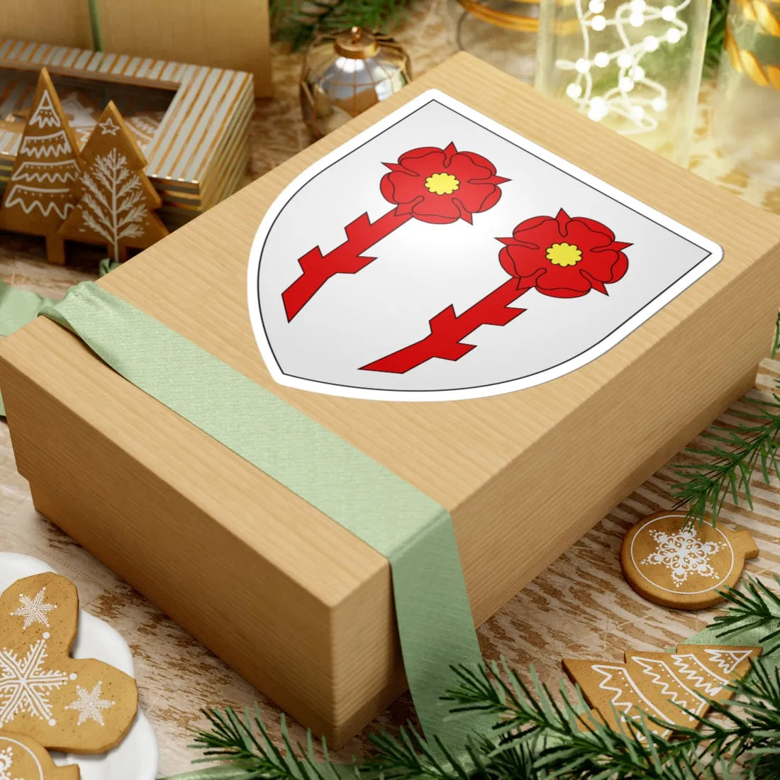 CoA Rapperswil St Gall (Switzerland) (Coat of Arms) STICKER Vinyl Kiss-Cut Decal - The Sticker Space