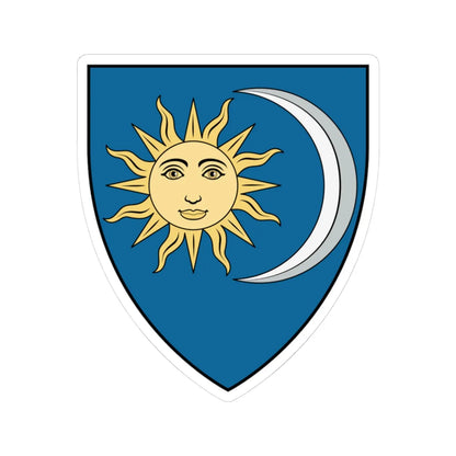 Coa Romania Nationality Székelys (Oman) (Coat of Arms) STICKER Vinyl Kiss-Cut Decal 3 Inch White - The Sticker Space