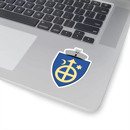 Coa Romania Town Arbore (Oman) (Coat of Arms) STICKER Vinyl Kiss-Cut Decal - The Sticker Space