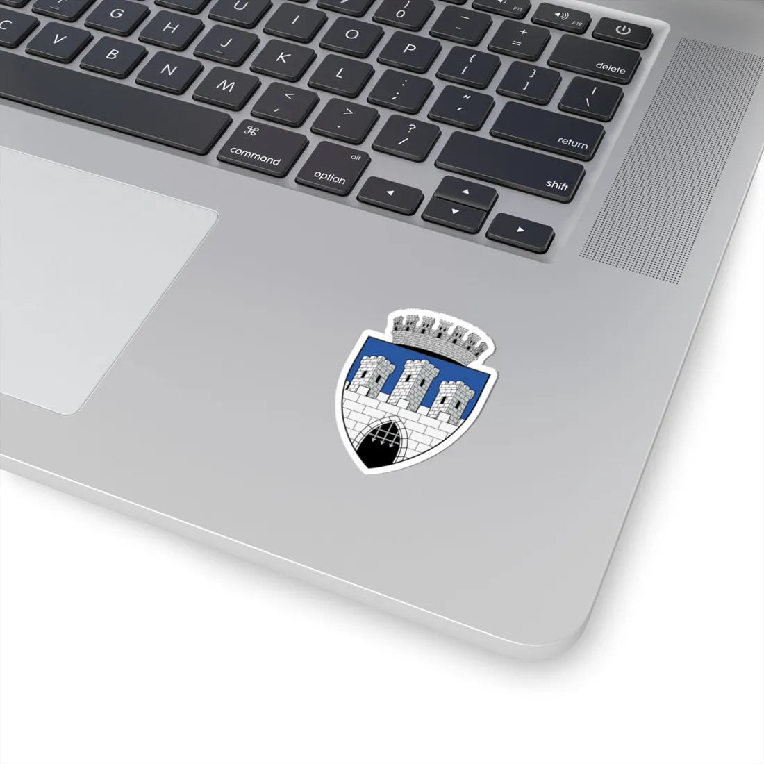 Coa Romania Town Cluj History (Oman) (Coat of Arms) STICKER Vinyl Kiss-Cut Decal - The Sticker Space