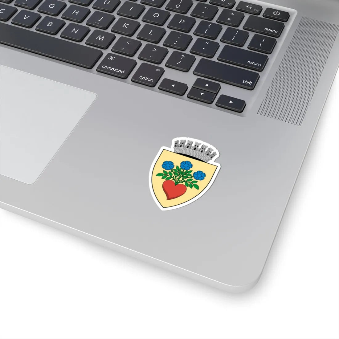 Coa Romania Town Csíkszereda 2 (Oman) (Coat of Arms) STICKER Vinyl Kiss-Cut Decal - The Sticker Space