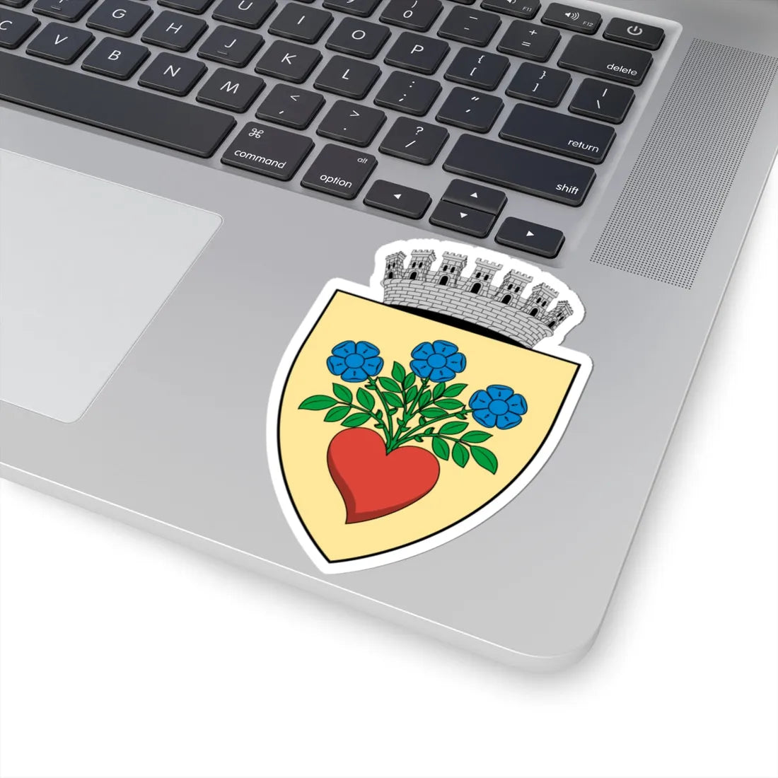 Coa Romania Town Csíkszereda 2 (Oman) (Coat of Arms) STICKER Vinyl Kiss-Cut Decal - The Sticker Space