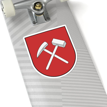 Coa Romania Town Dognácska (Oman) (Coat of Arms) STICKER Vinyl Kiss-Cut Decal - The Sticker Space