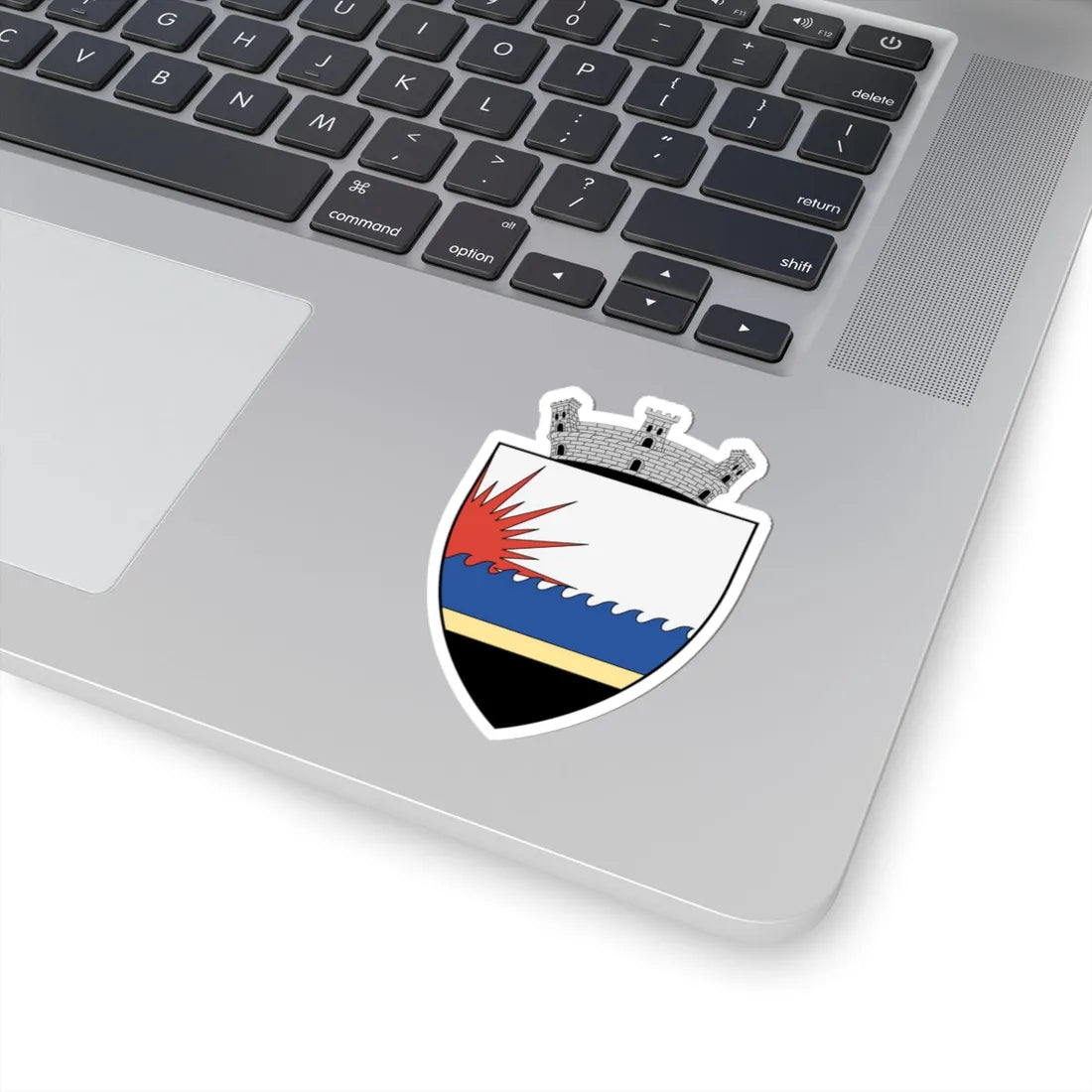 Coa Romania Town Eforie History (Oman) (Coat of Arms) STICKER Vinyl Kiss-Cut Decal - The Sticker Space