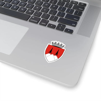 Coa Romania Town Falticsén History (Oman) (Coat of Arms) STICKER Vinyl Kiss-Cut Decal - The Sticker Space