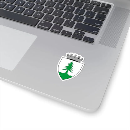 Coa Romania Town Gyergyószentmiklós 3 (Oman) (Coat of Arms) STICKER Vinyl Kiss-Cut Decal - The Sticker Space