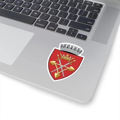 Coa Romania Town Nagyszeben (Oman) (Coat of Arms) STICKER Vinyl Kiss-Cut Decal - The Sticker Space