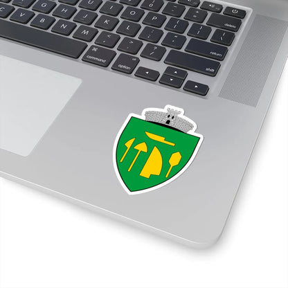 Coa Romania Town Érbogyoszló (Oman) (Coat of Arms) STICKER Vinyl Kiss-Cut Decal - The Sticker Space