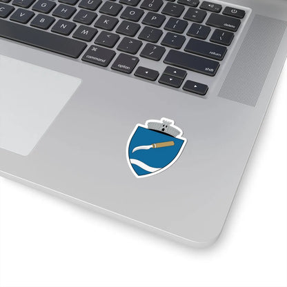 Coa Romania Town Scorțaru Nou (Oman) (Coat of Arms) STICKER Vinyl Kiss-Cut Decal - The Sticker Space