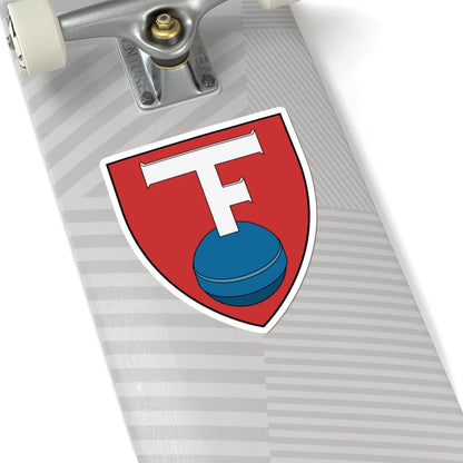 Coa Romania Town Szászhermány (Oman) (Coat of Arms) STICKER Vinyl Kiss-Cut Decal - The Sticker Space