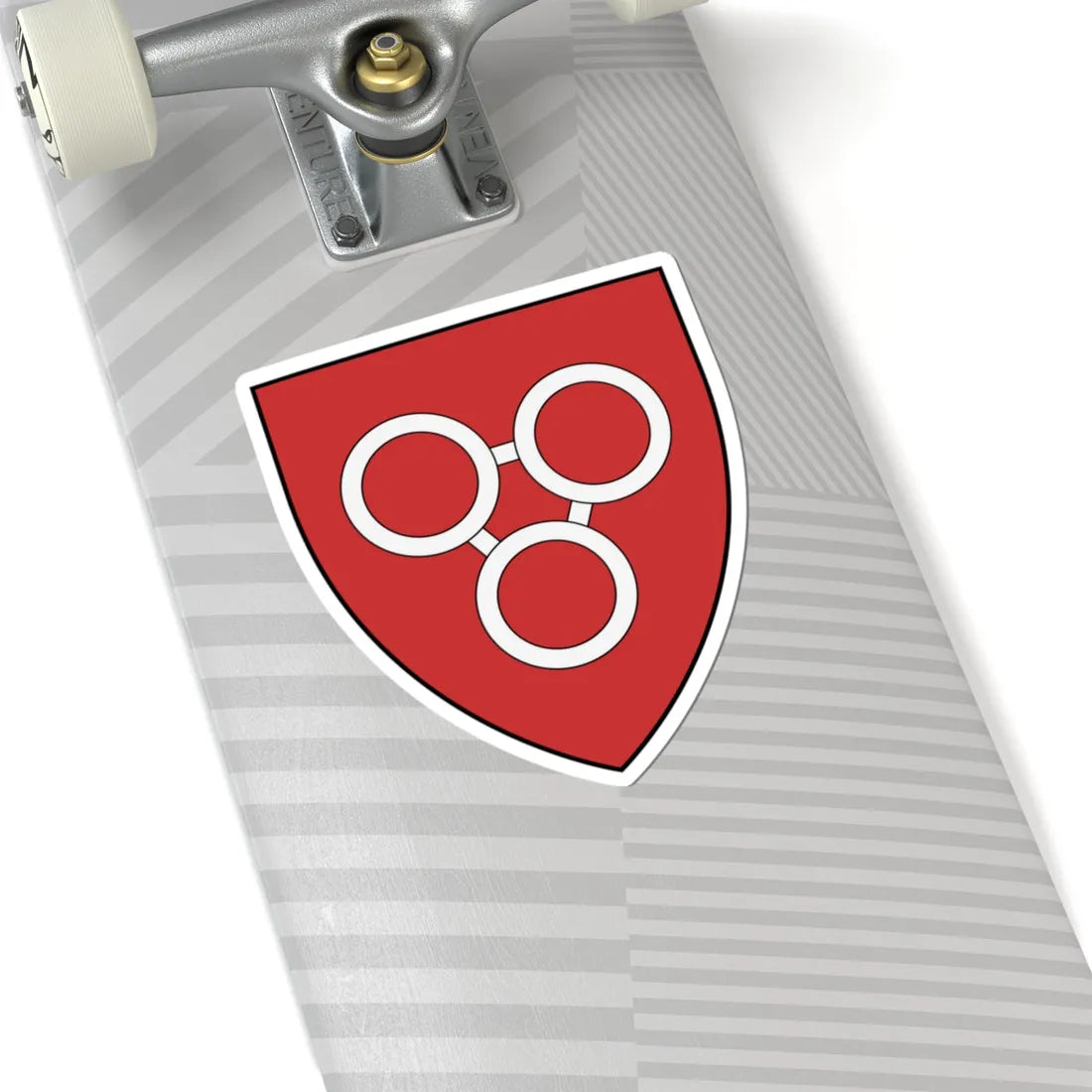 Coa Romania Town Szászveresmart (Oman) (Coat of Arms) STICKER Vinyl Kiss-Cut Decal - The Sticker Space