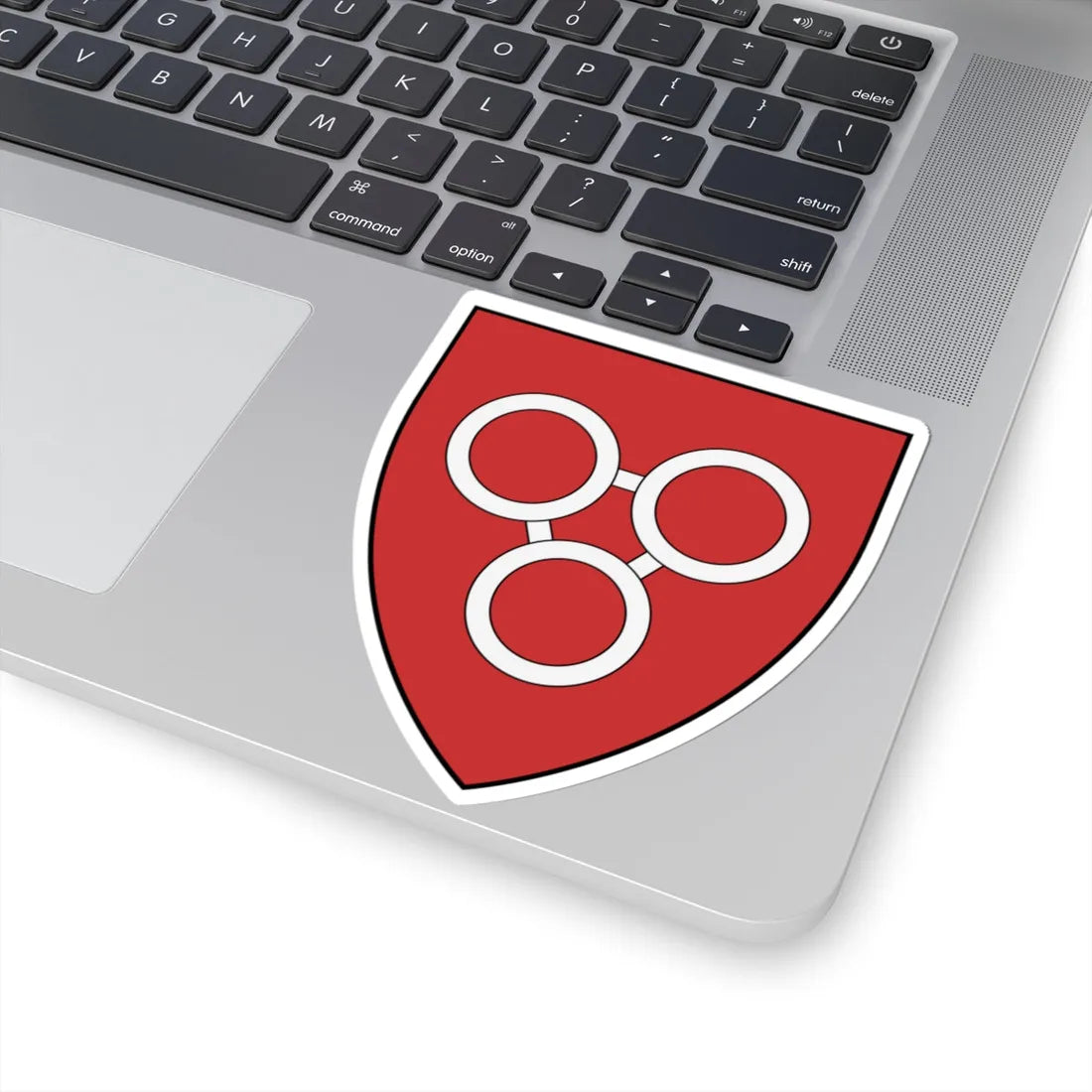 Coa Romania Town Szászveresmart (Oman) (Coat of Arms) STICKER Vinyl Kiss-Cut Decal - The Sticker Space