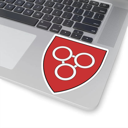 Coa Romania Town Szászveresmart (Oman) (Coat of Arms) STICKER Vinyl Kiss-Cut Decal - The Sticker Space