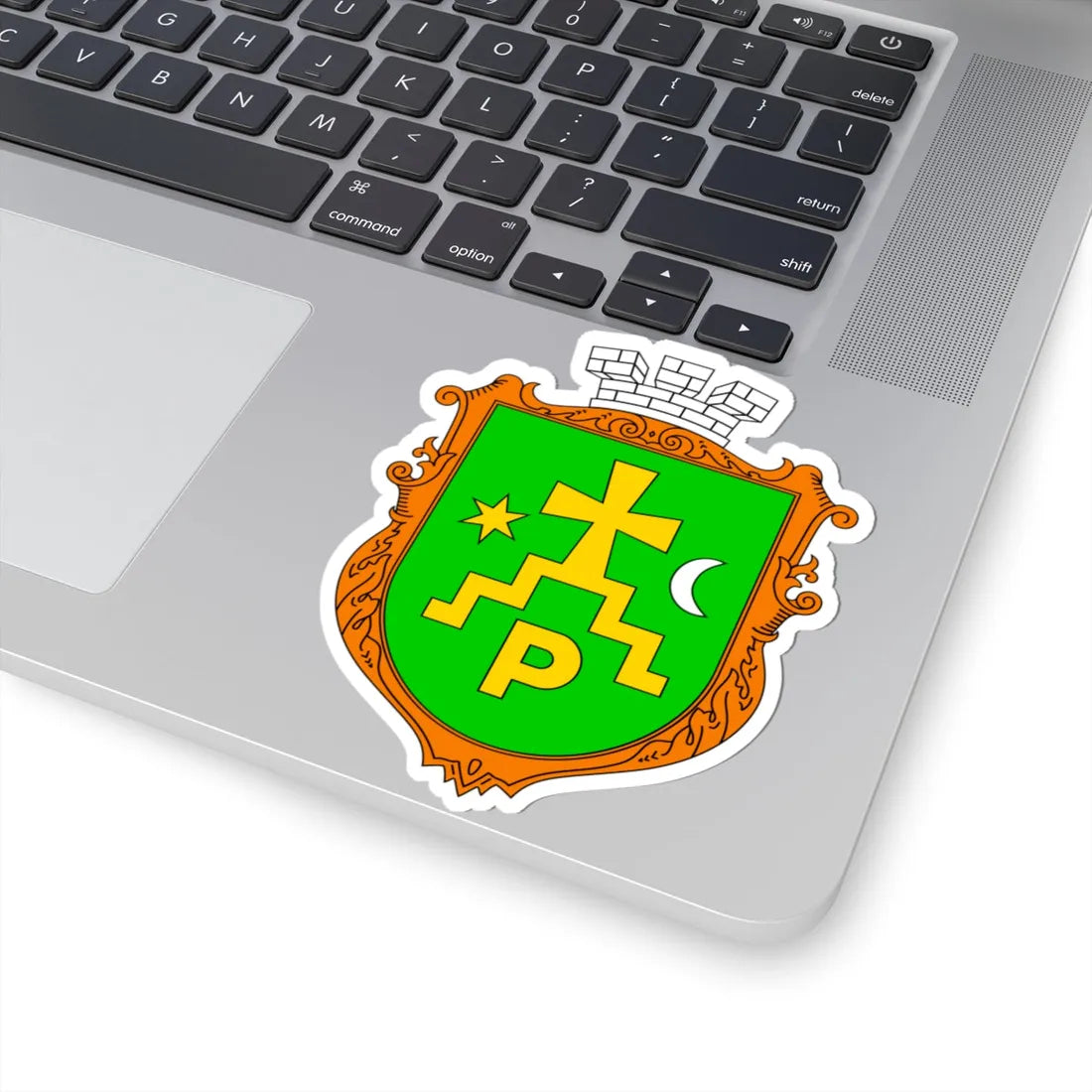 COA Romny Sumska Ukraine (Ukraine) (Coat of Arms) STICKER Vinyl Kiss-Cut Decal - The Sticker Space